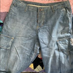 Chip and Pepper denim cargo shorts